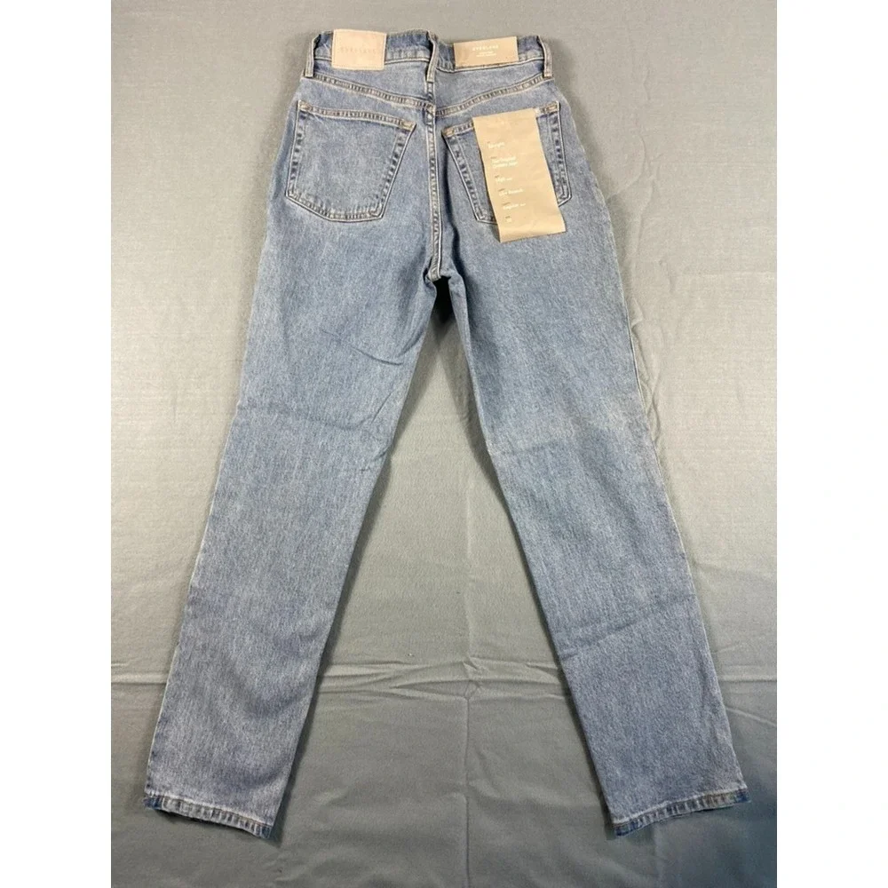 NWT Everlane The Original Cheeky Jeans Women Sz 25 Organic Cotton High Rise